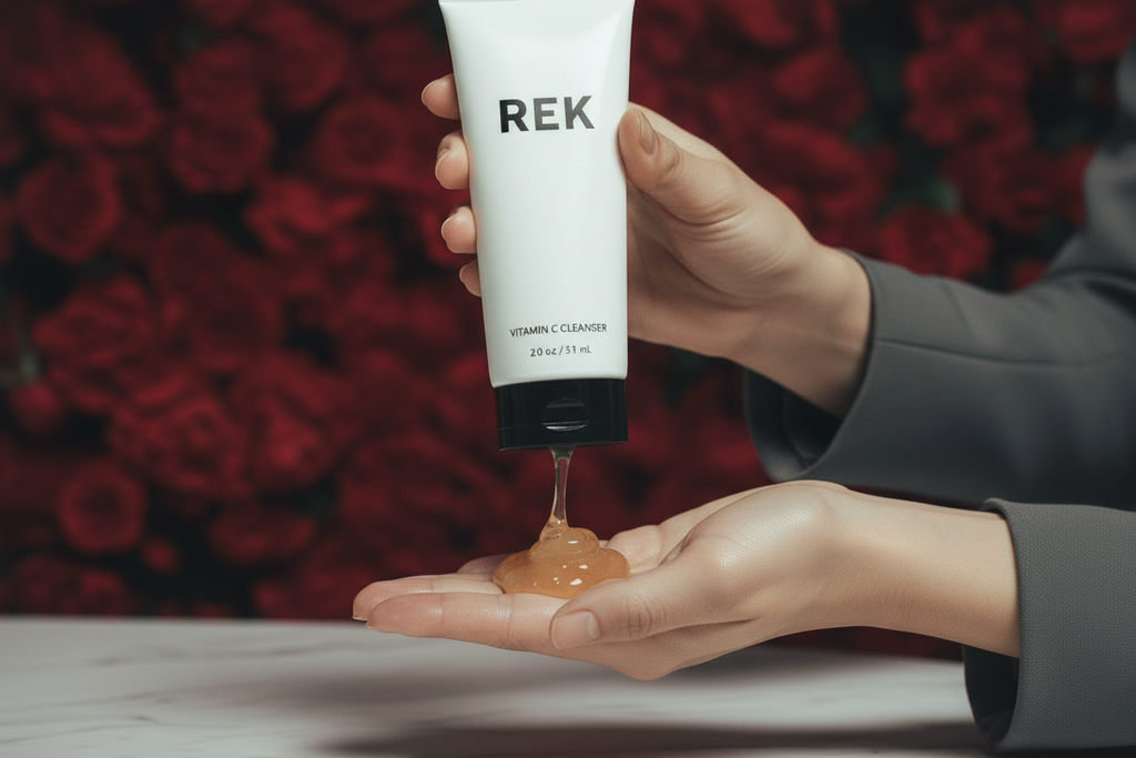 Vitamin C Cleanser – Brightening & Hydrating Face Wash | REK Cosmetics