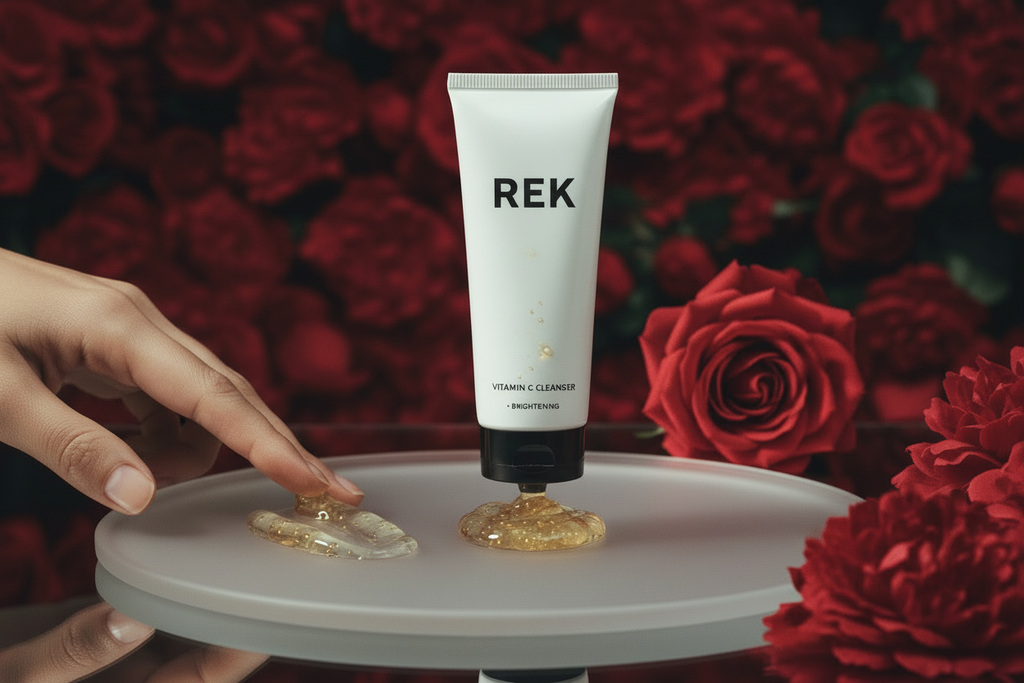 Vitamin C Cleanser – Brightening & Hydrating Face Wash | REK Cosmetics