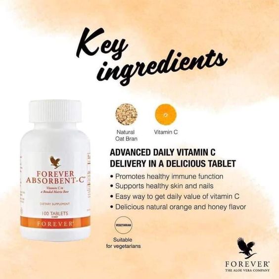 Forever Absorbent-C - Chewable Vitamin C Supplement