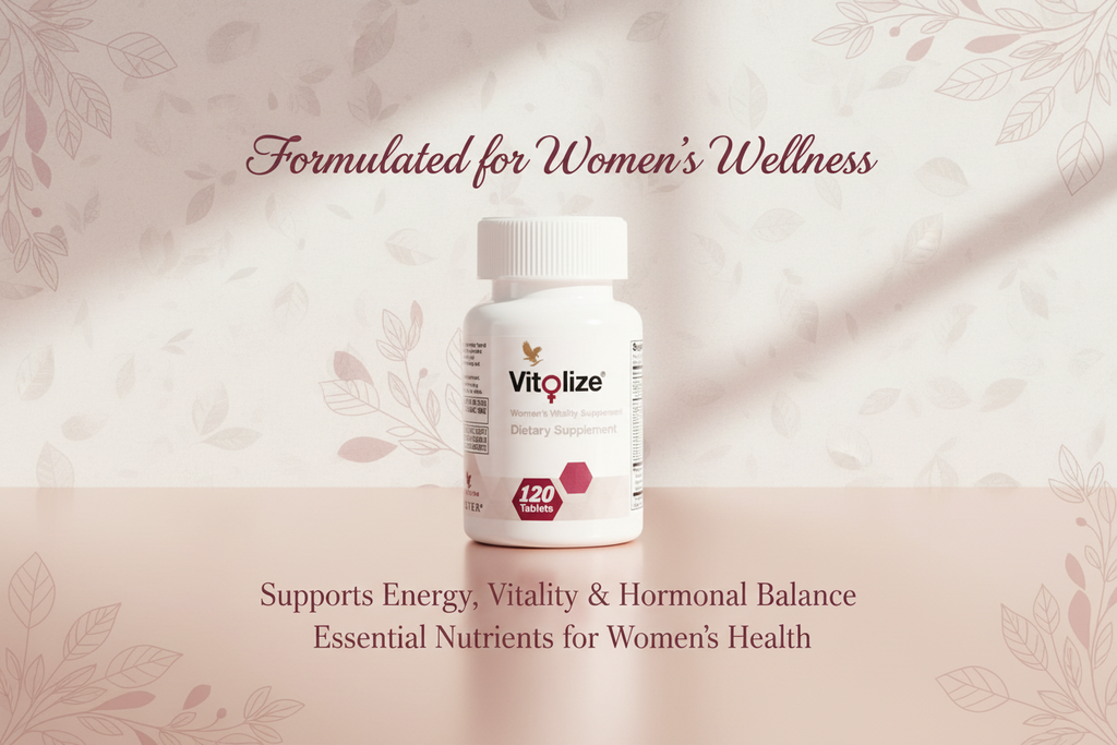 Forever Vitolize for Women - Hormonal Balance & Urinary Health 120 Tablets