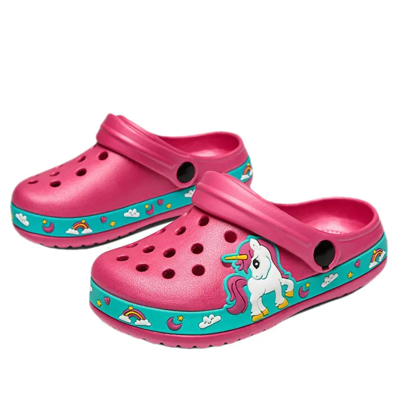 Summer Kids Cartoon Beach Shoes for Boys & Girls
