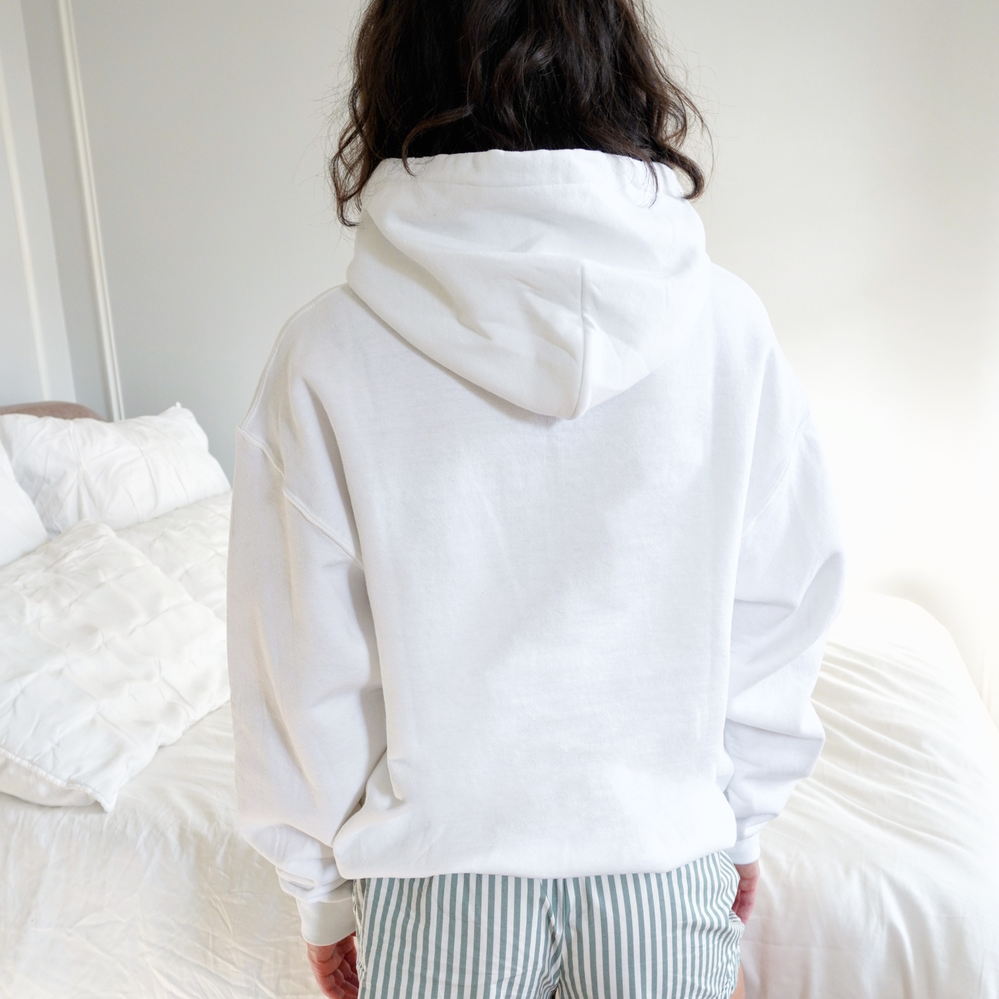 PRAY Patchwork Hoodie – Faith-Inspired Cozy Sweatshirt