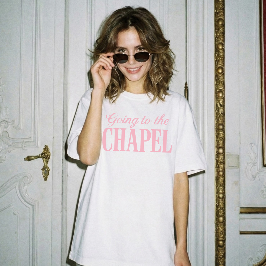 Going to the Chapel Graphic Tee –  Bridal Bachelorette Shirt