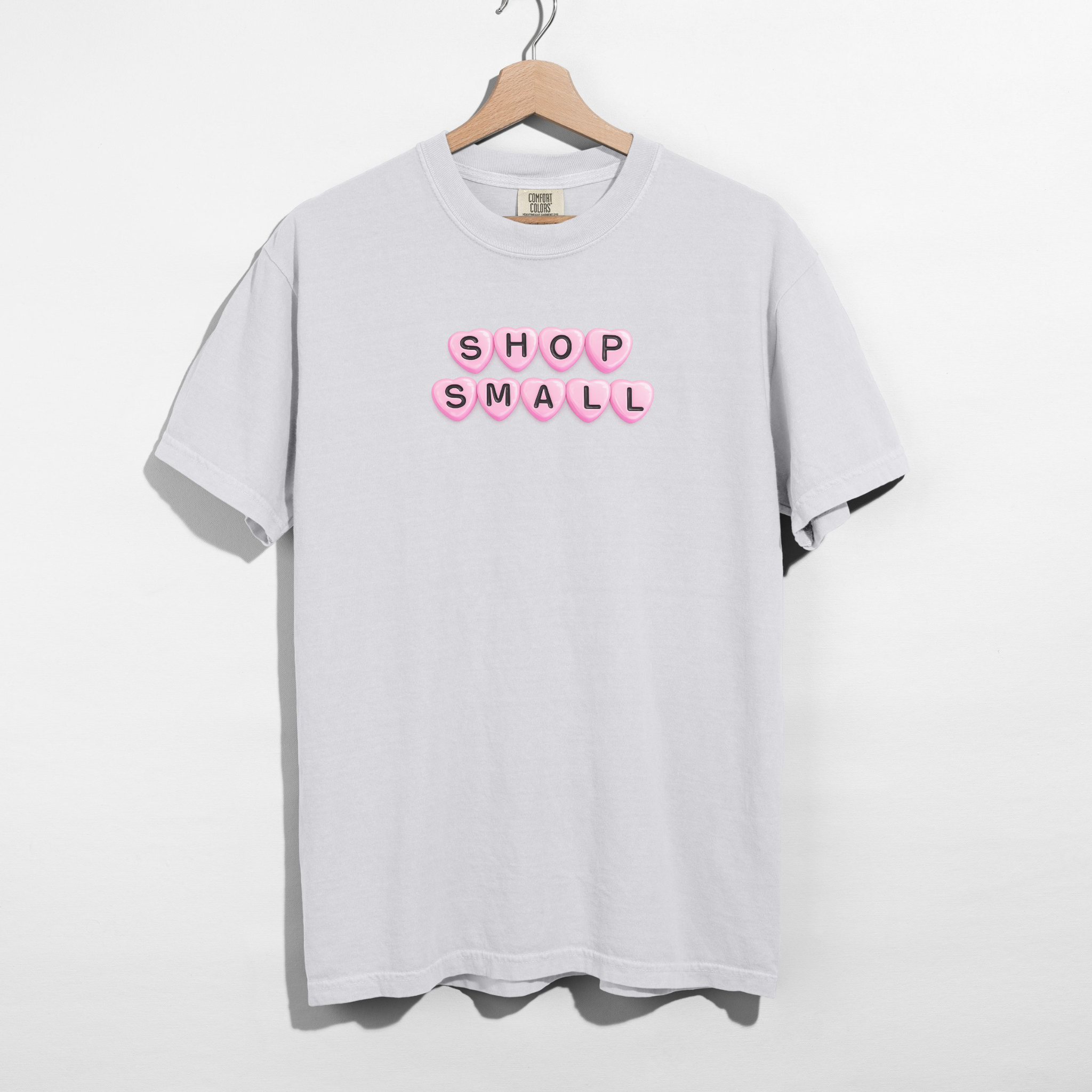 Shop Small T-Shirt | Small Business Support Tee | Boutique Graphic Shirt | Shop Small Everyday T-Shirt