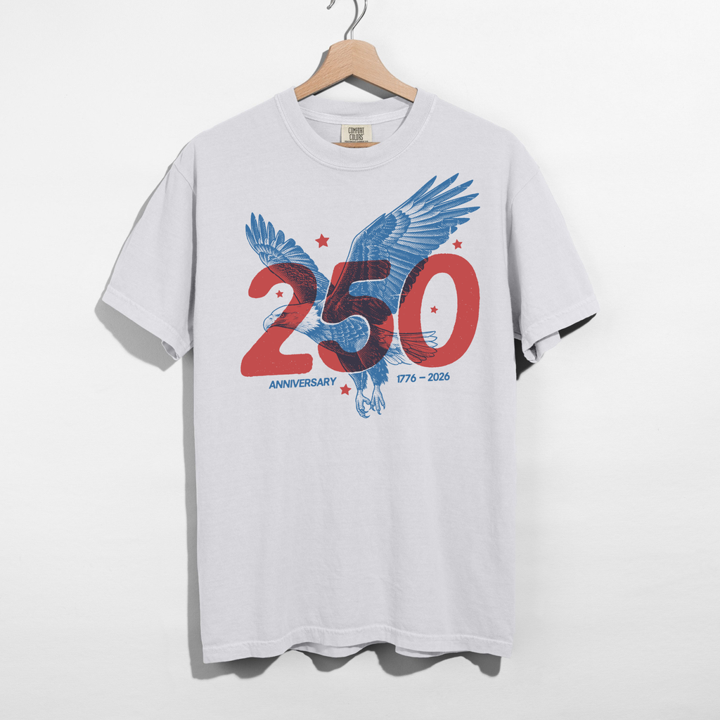 America 250 Eagle Graphic Tee – 2026 Patriotic Anniversary Unisex Shirt