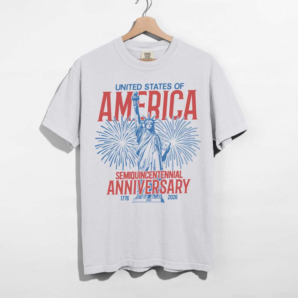 America 250th Anniversary Graphic Tee – 2026 Semiquincentennial