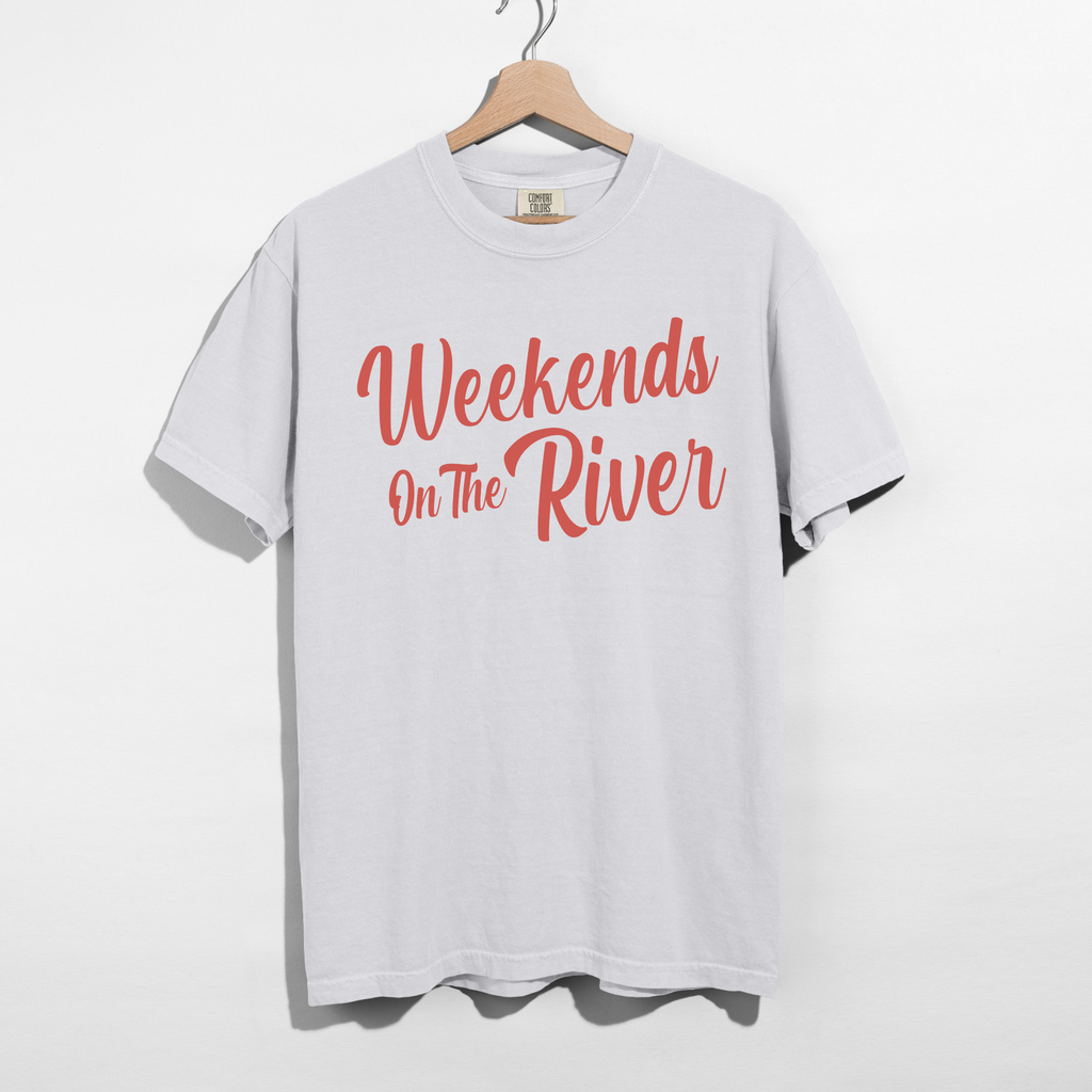 Weekends On The River Graphic Tee