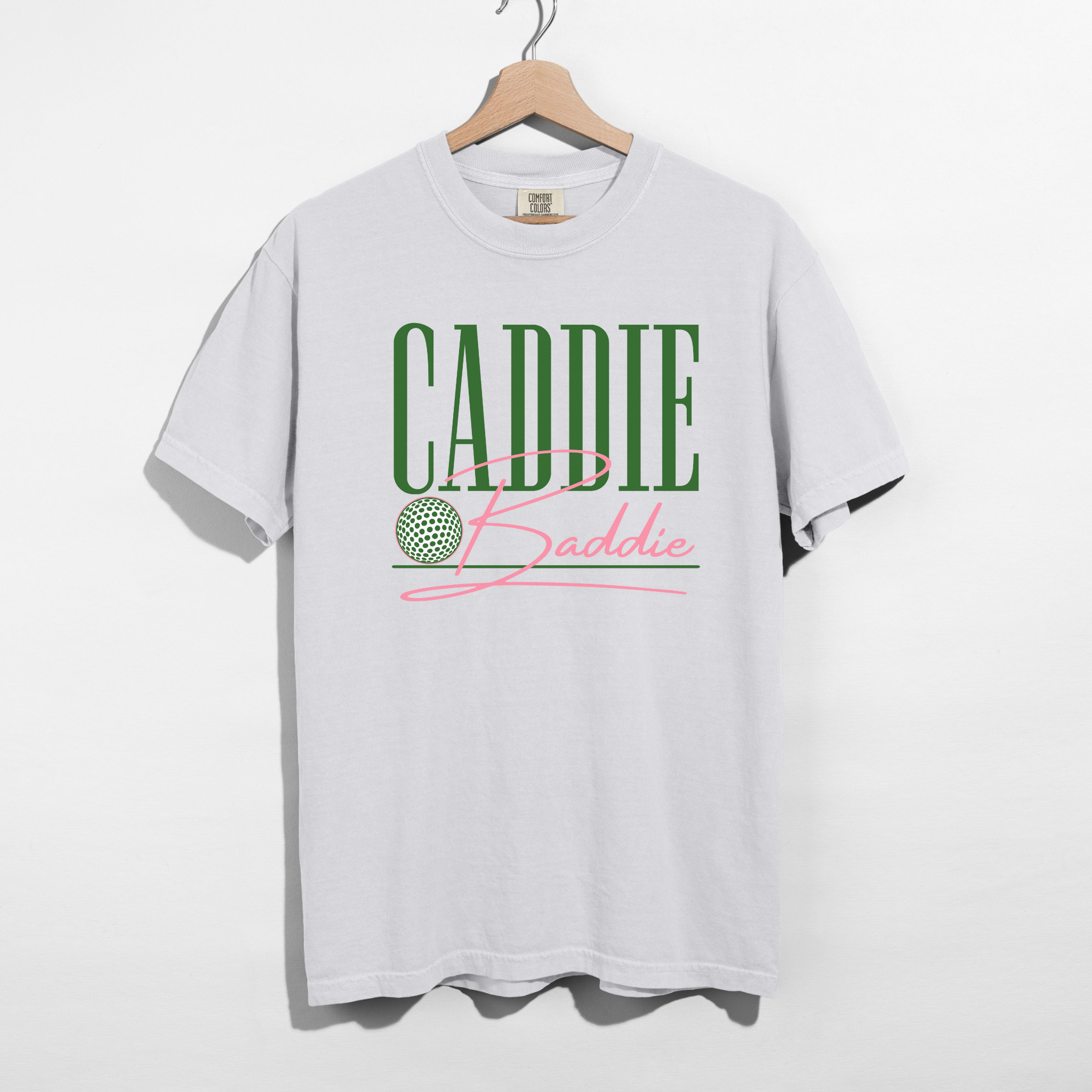 Caddie Baddie Graphic Tee | Cute Golf Shirt for Women