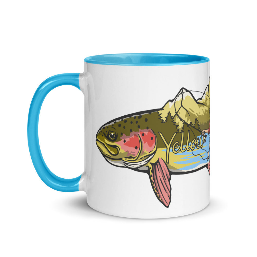 Trout Mug with Color Inside