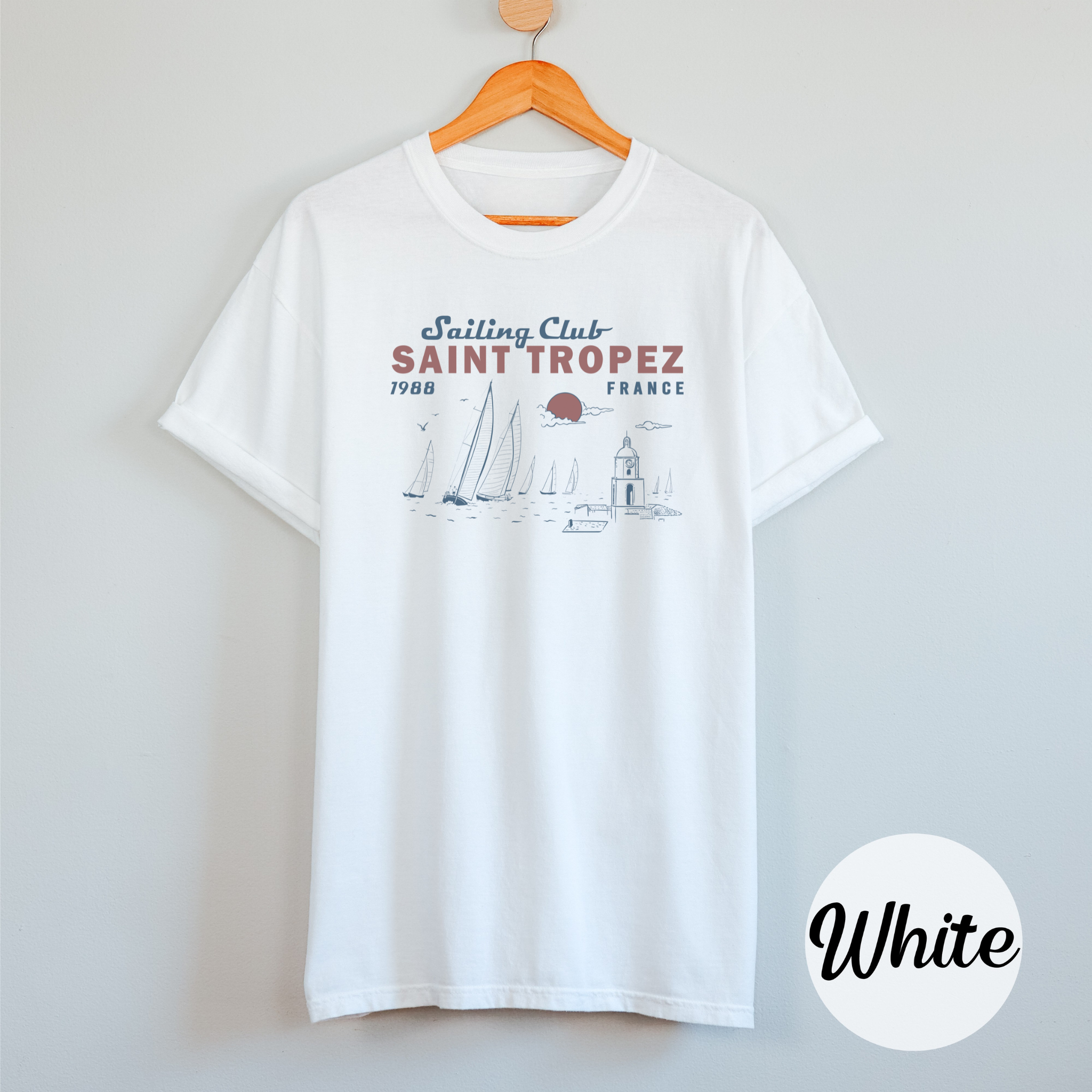 Saint Tropez Sailing T Shirt