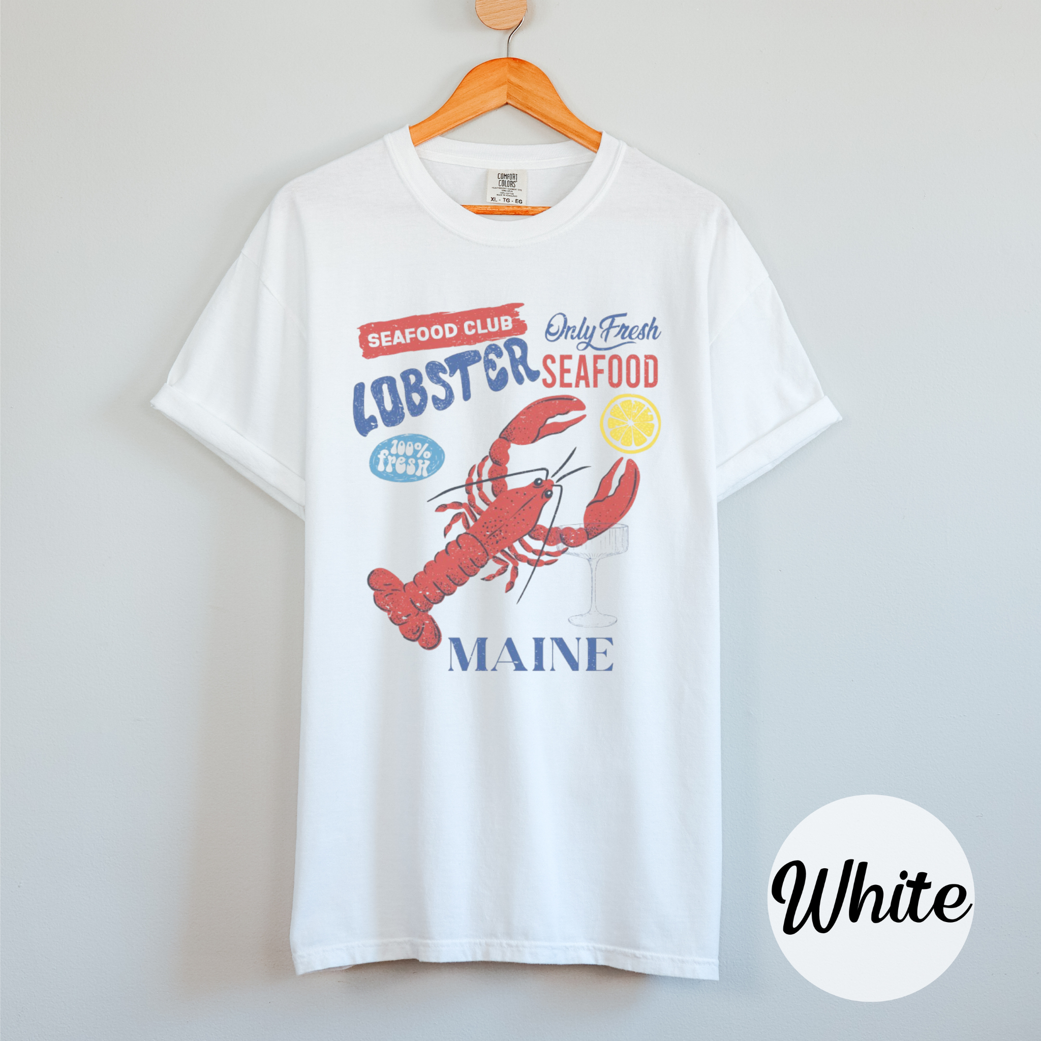Lobster Maine Seafood Club T-Shirt