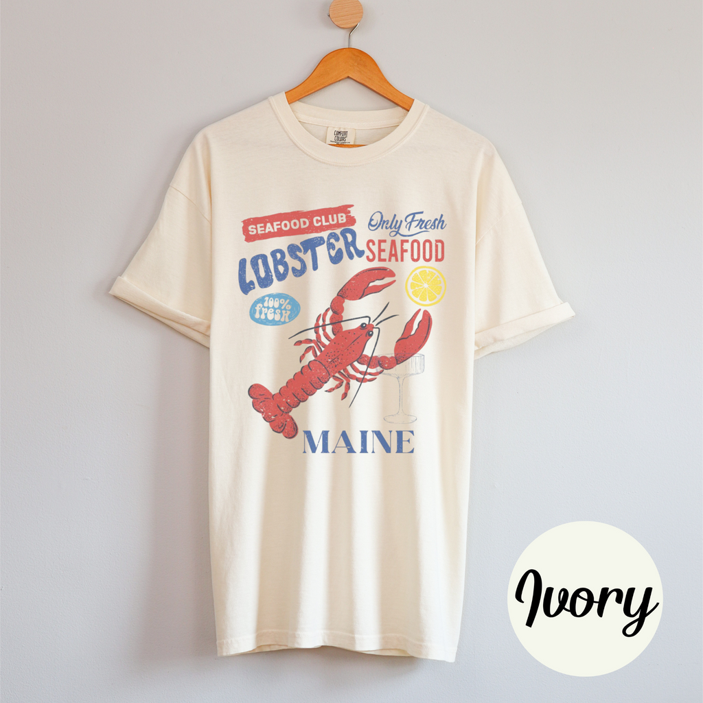 Lobster Maine Seafood Club T-Shirt