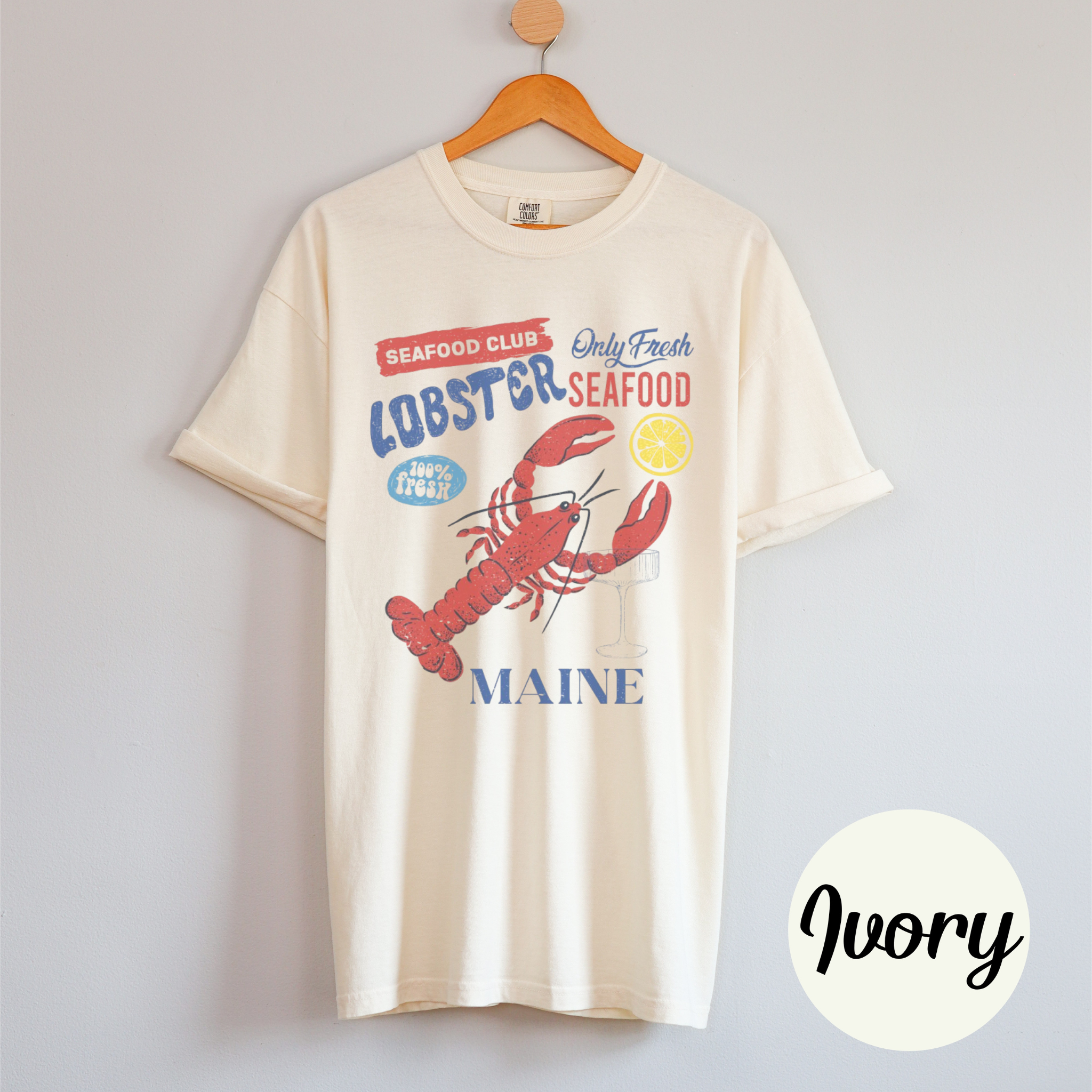 Lobster Maine Seafood Club T-Shirt