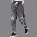 Comfortable Women's Wide Leg Jeans with Elastic Waist