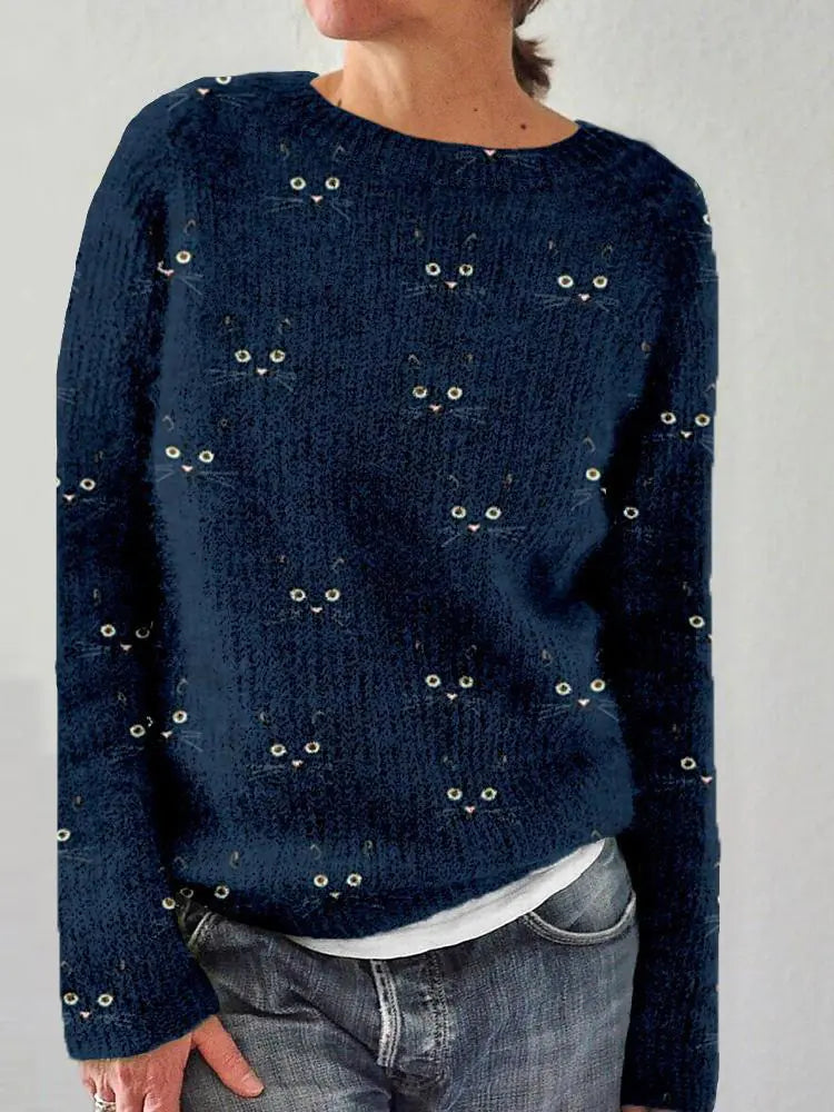 Casual Velvet Sweater for Women