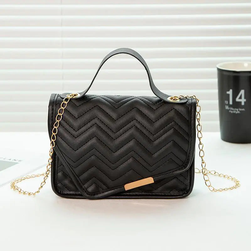 Fashion Women's PU Leather Messenger Shoulder Bag