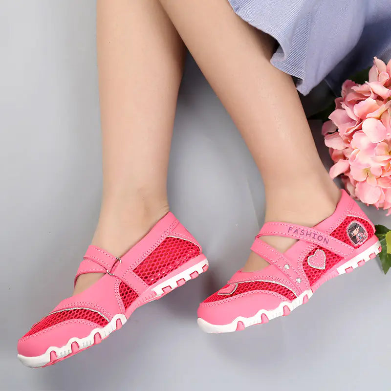 Summer Girls' Cartoon Princess Sandals